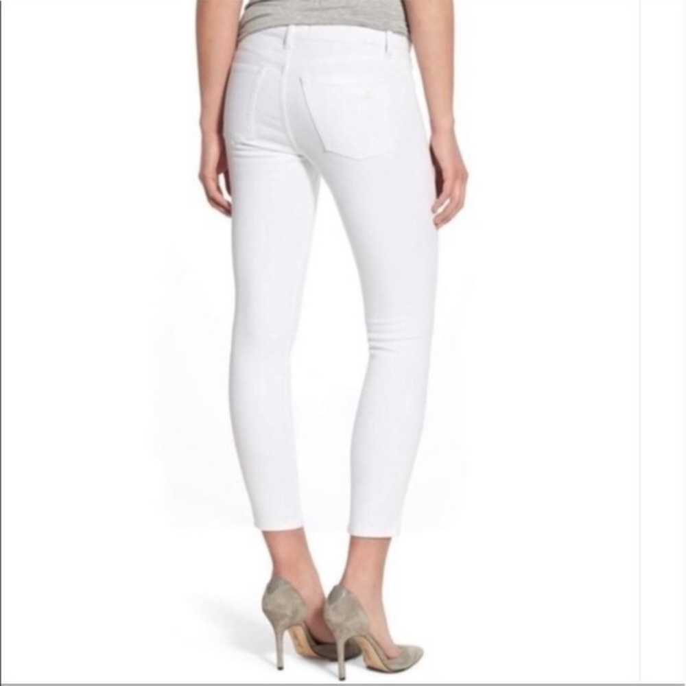 DL1961 white jeans 32 Florence cropped